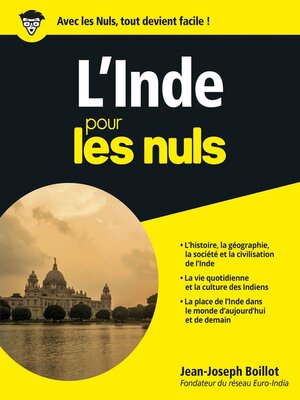 cover image of L'Inde Pour les Nuls
